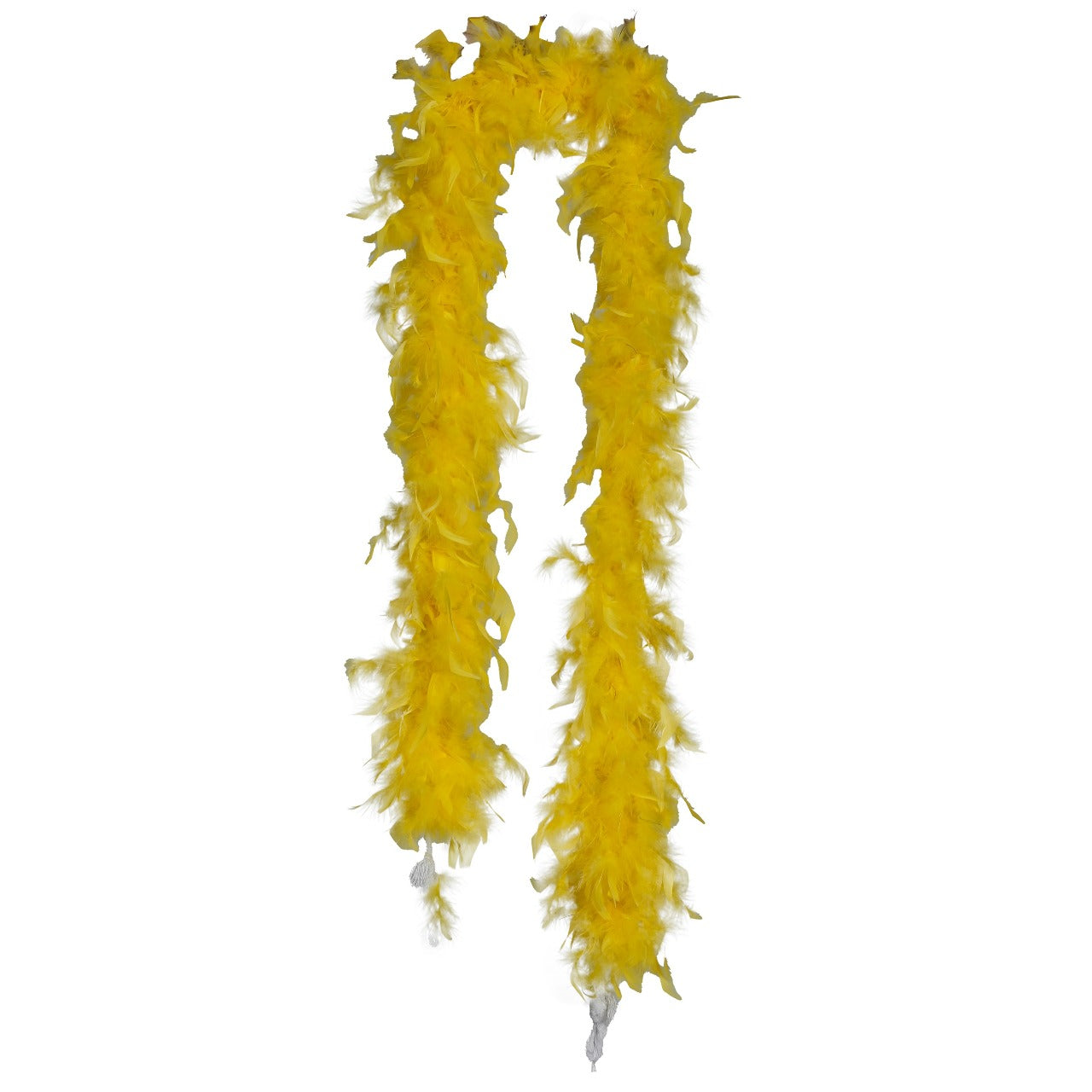 Boa de Plumas Amarilla 80gr