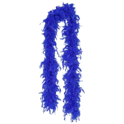 Boa de Plumas Azul 80gr
