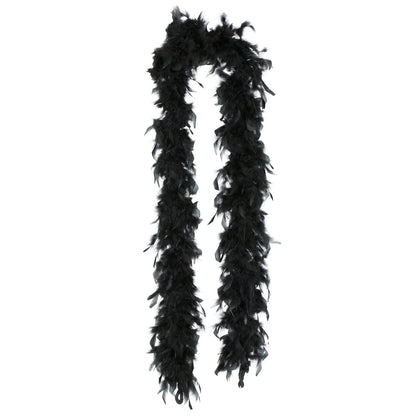 Boa de Plumas Negra 80gr