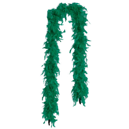 Boa de Plumas Verde 80gr