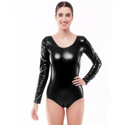 Body Negro Metalizado