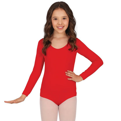 Body Rojo con Manga infantil