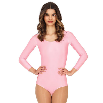 Body Rosa con Manga para mujer