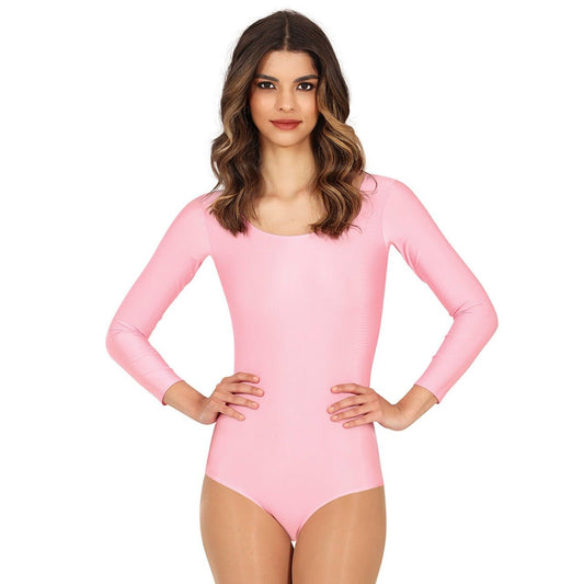 Body Rosa con Manga para mujer