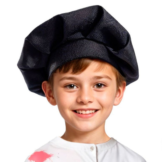 Boina Negra de Pintor infantil