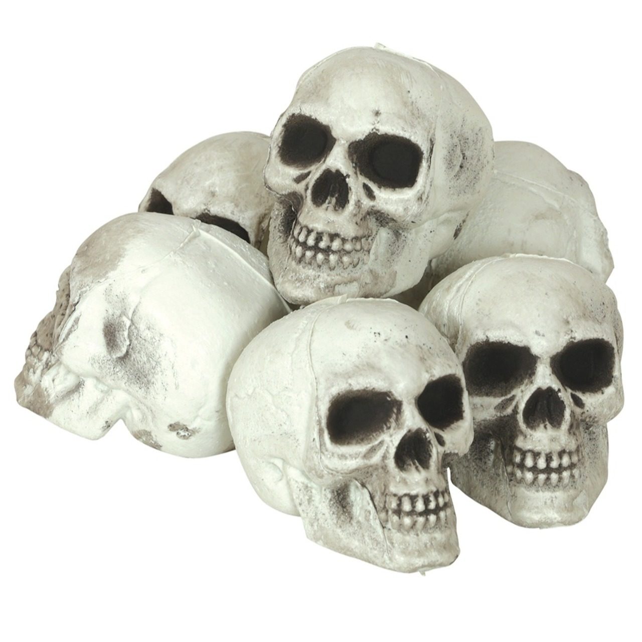 Bolsa de 6 Calaveras Siniestras
