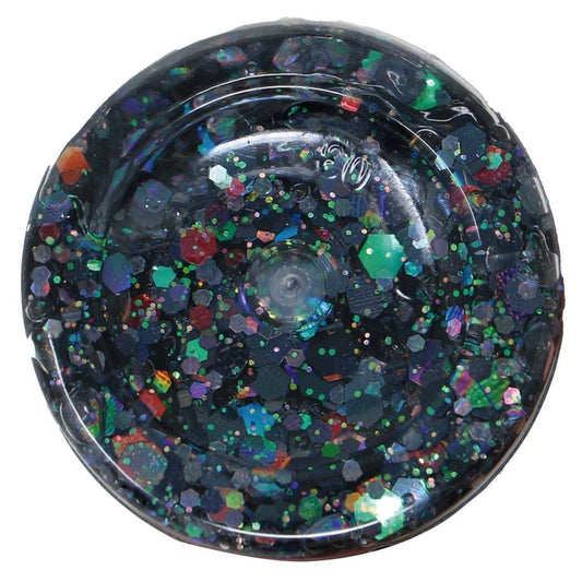 Bote de Glitter en Gel Azul