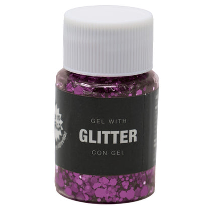 Bote de Glitter en Gel Lila