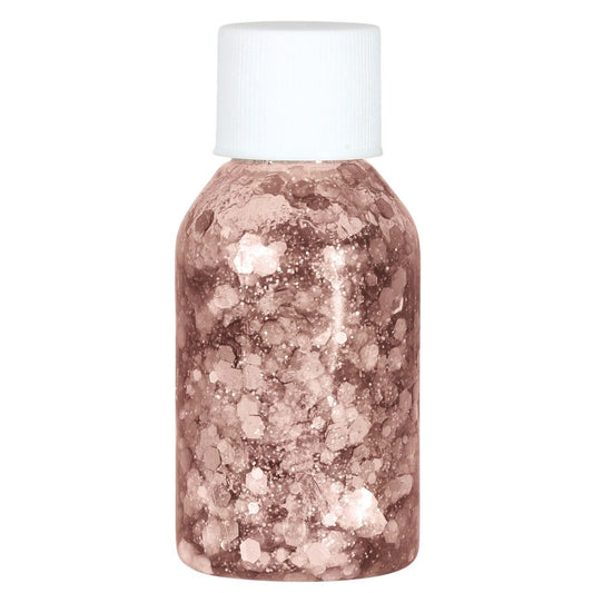 Bote de Glitter en Gel Rosa