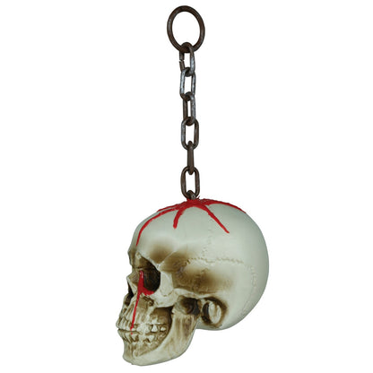 Calavera Sangrienta con Cadena