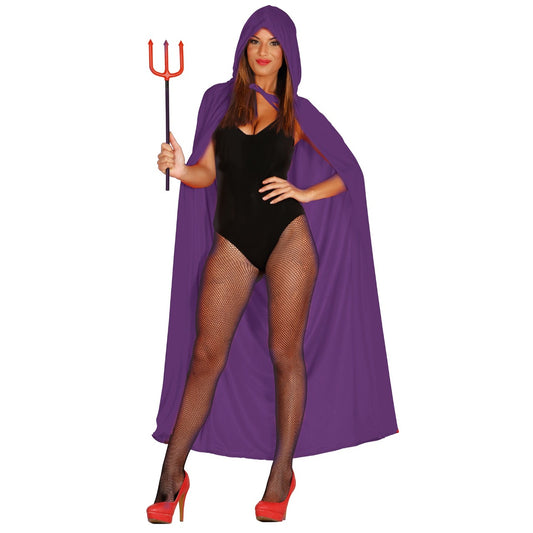 Capa Lila con Capucha Terciopelo 130cm