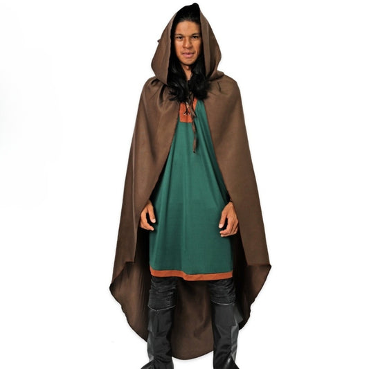 Capa Marrón Medieval Eco