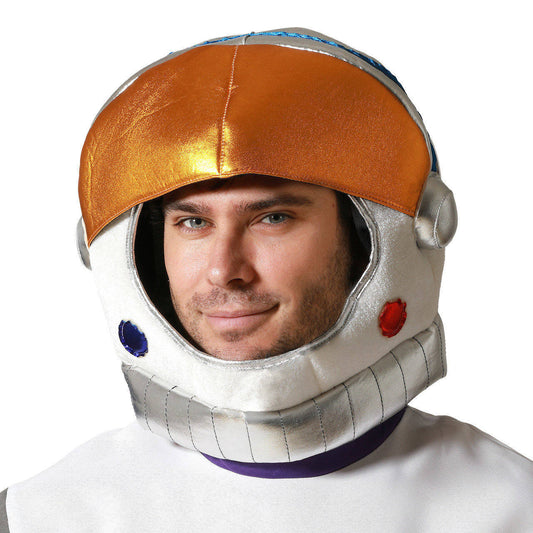 Casco de Astronauta Dorado