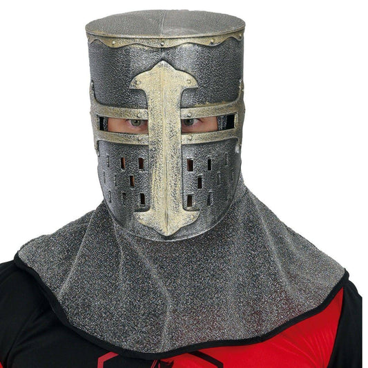Casco de Caballero Medieval Cruzadas