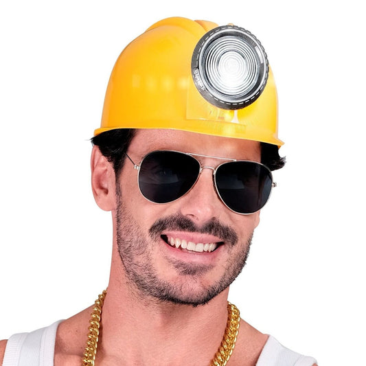 Casco de Obrero con Luz