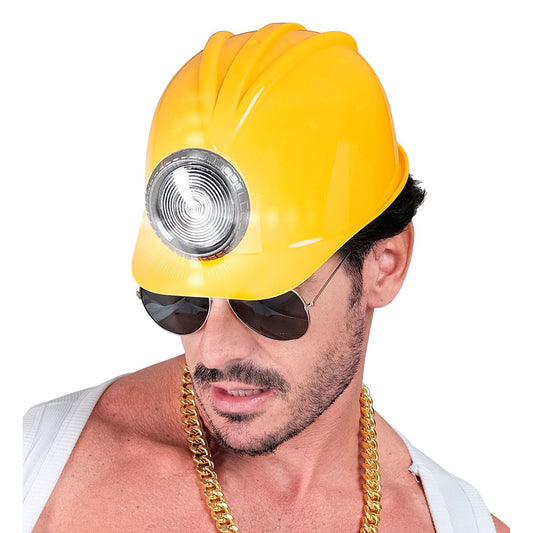 Casco de Obrero con Luz