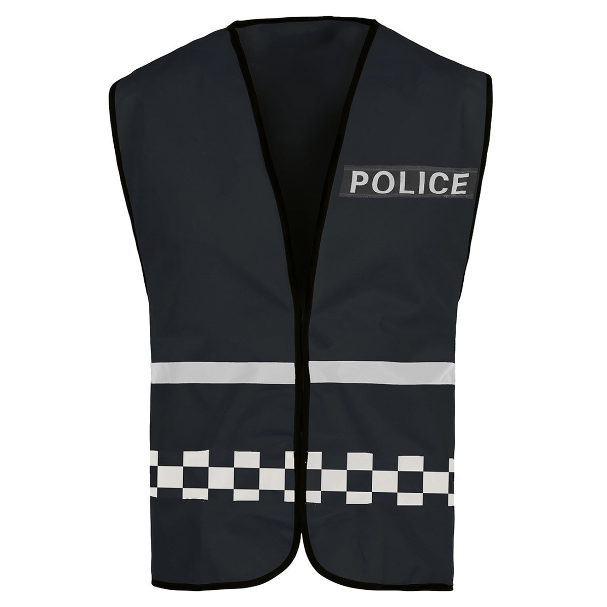 Chaleco de Policía Negro infantil