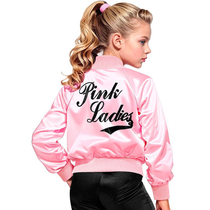 Chaqueta de Pink Lady Grease infantil