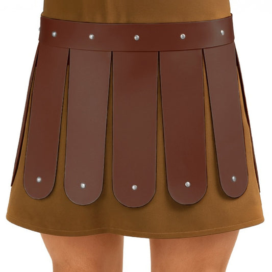 Cinturón Falda de Gladiador Romano Marrón