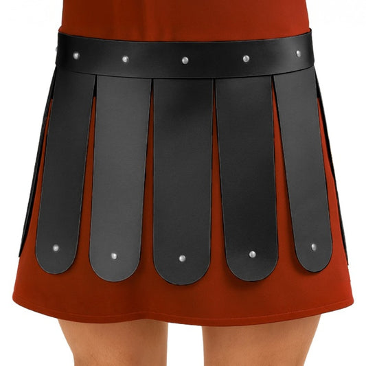 Cinturón Falda de Gladiador Romano Negro