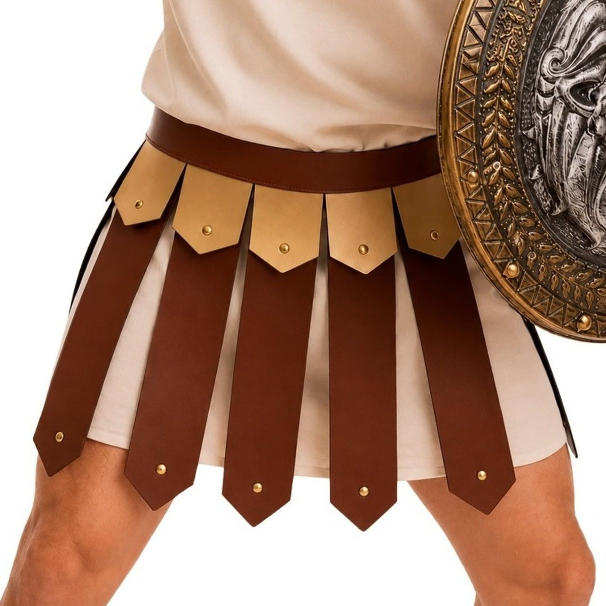 Cinturón Falda Gladiador Romano