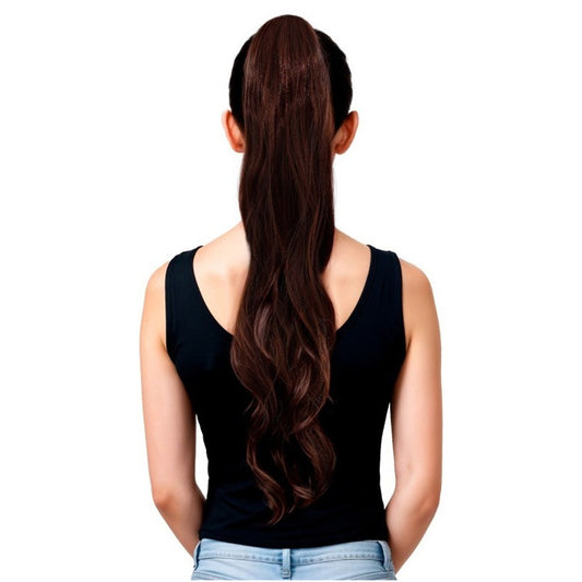 Coleta Postiza Castaña