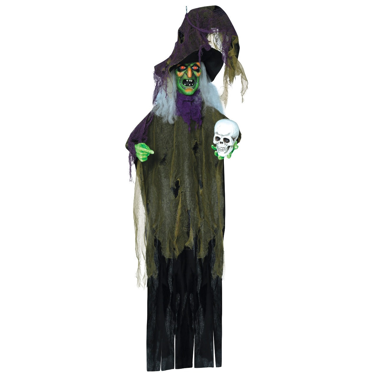 Colgante de Bruja con Calavera