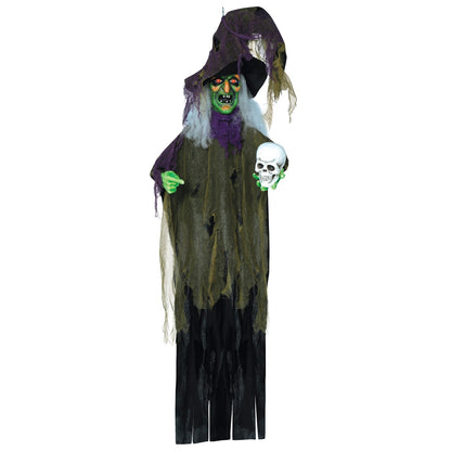 Colgante de Bruja con Calavera