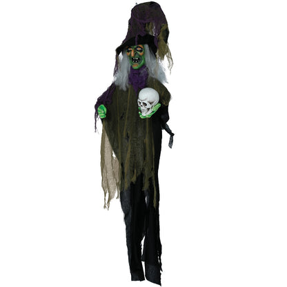 Colgante de Bruja con Calavera