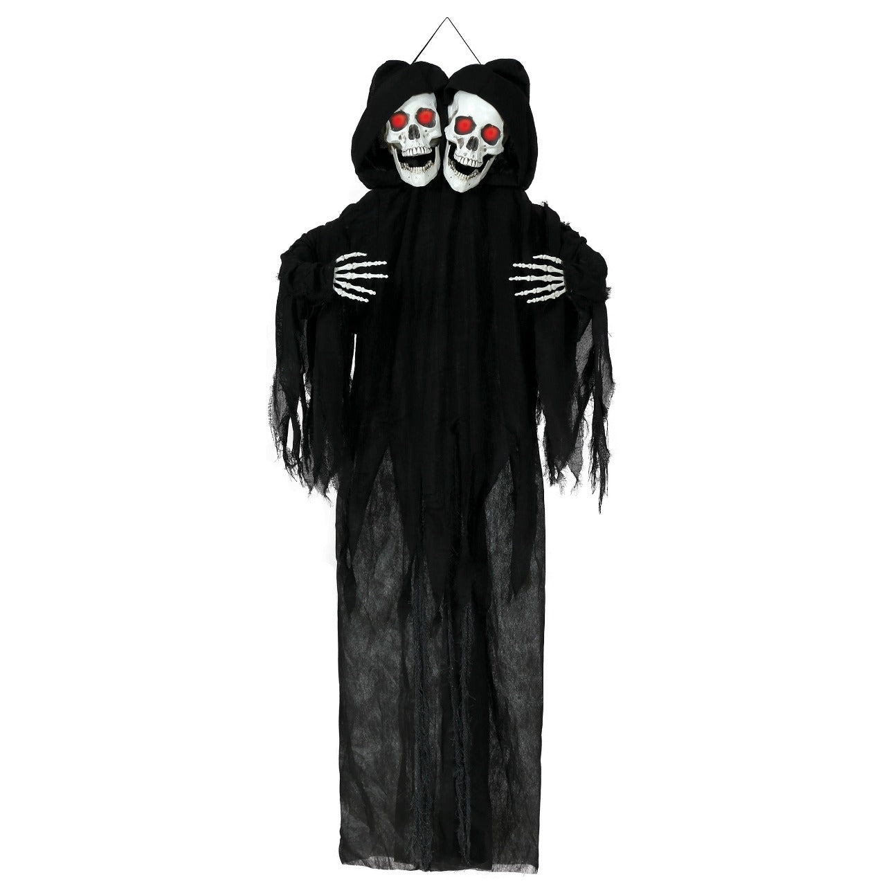 Colgante de Doble Calavera