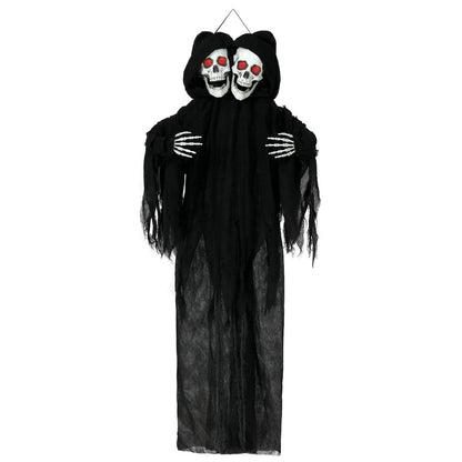 Colgante de Doble Calavera