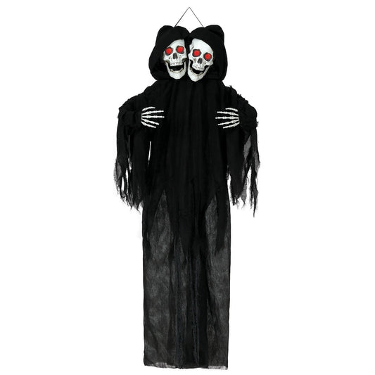 Colgante de Doble Calavera