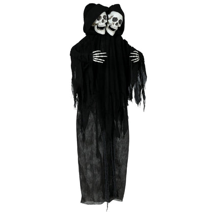 Colgante de Doble Calavera