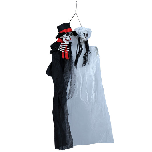 Colgante de Pareja de Esqueletos