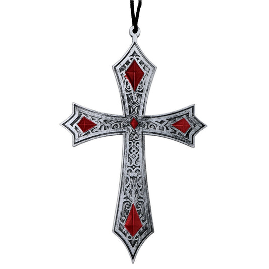 Collar de Cruz Gótica Siniestra
