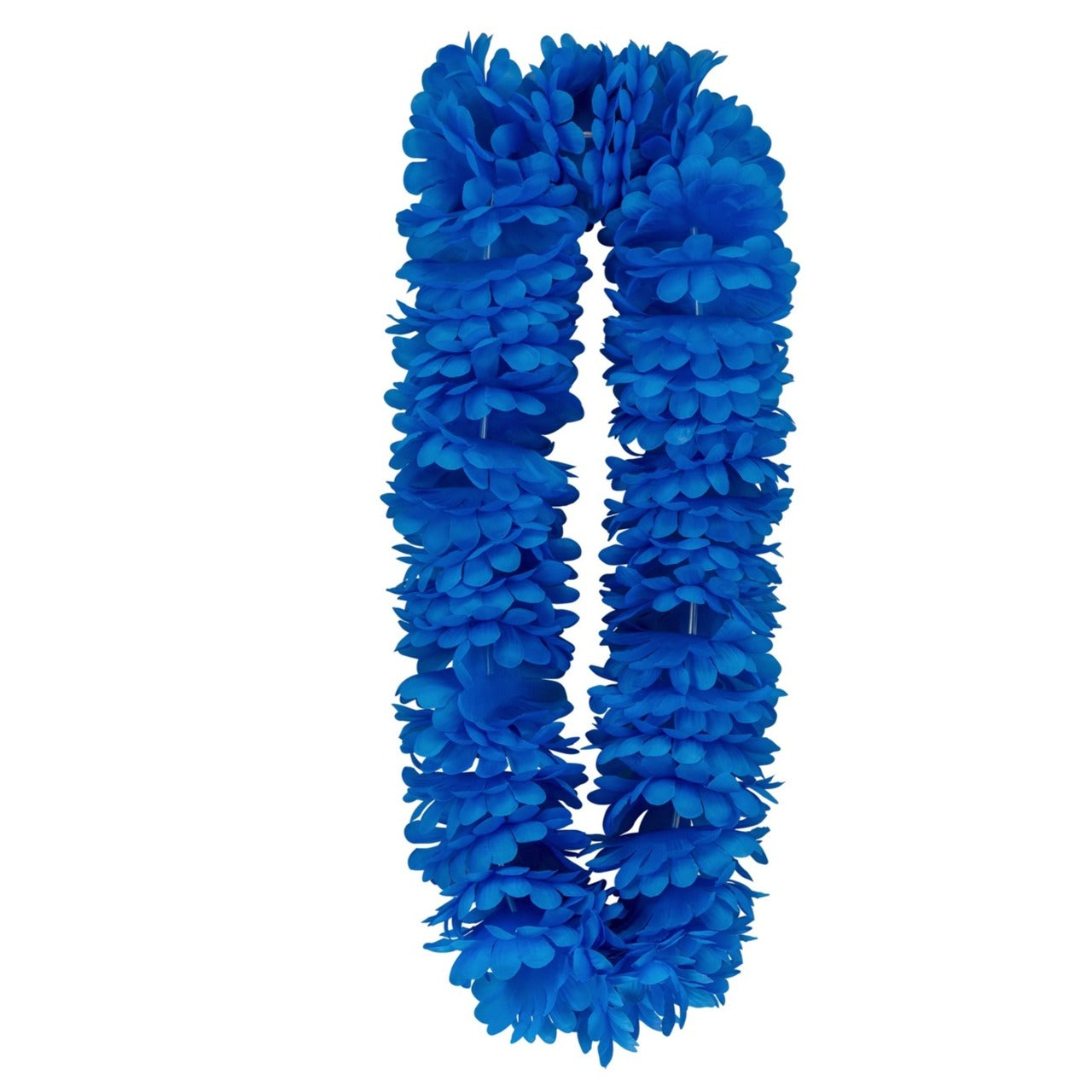 Collar Hawaiano Azul Deluxe