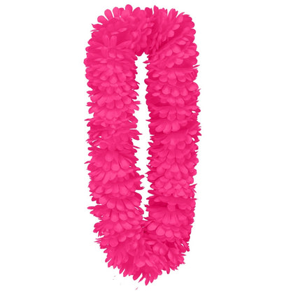 Collar Hawaiano Fucsia Deluxe