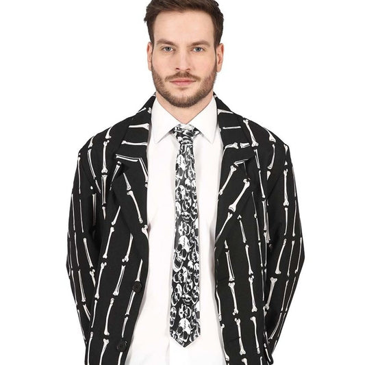 Corbata de Calaveras Siniestras