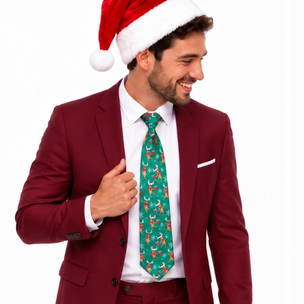 Corbata de Navidad Renos