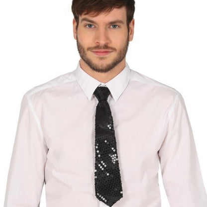 Corbata Negra Lentejuelas