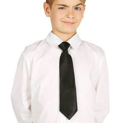 Corbata Negra Tela infantil