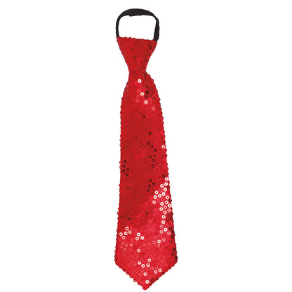 Corbata Roja Lentejuelas