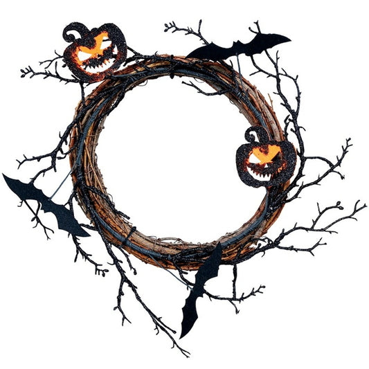 Corona de Calabazas Halloween