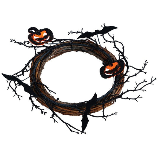 Corona de Calabazas Halloween