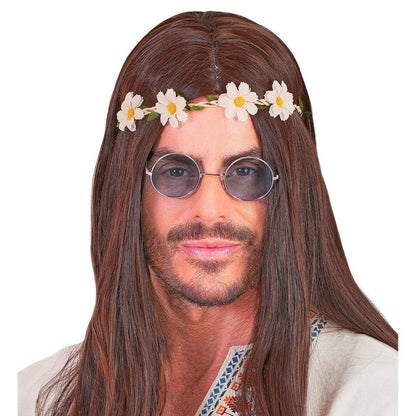 Corona de Flores Blancas Clásica