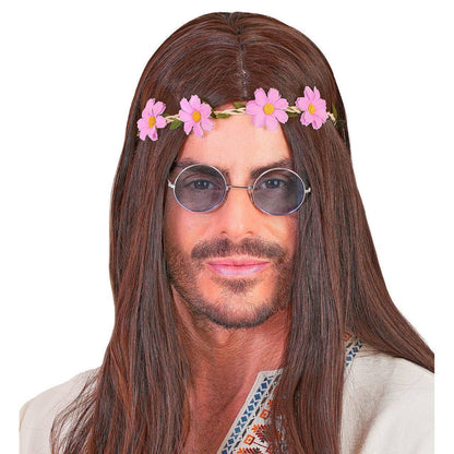 Corona de Flores Lila Clásica