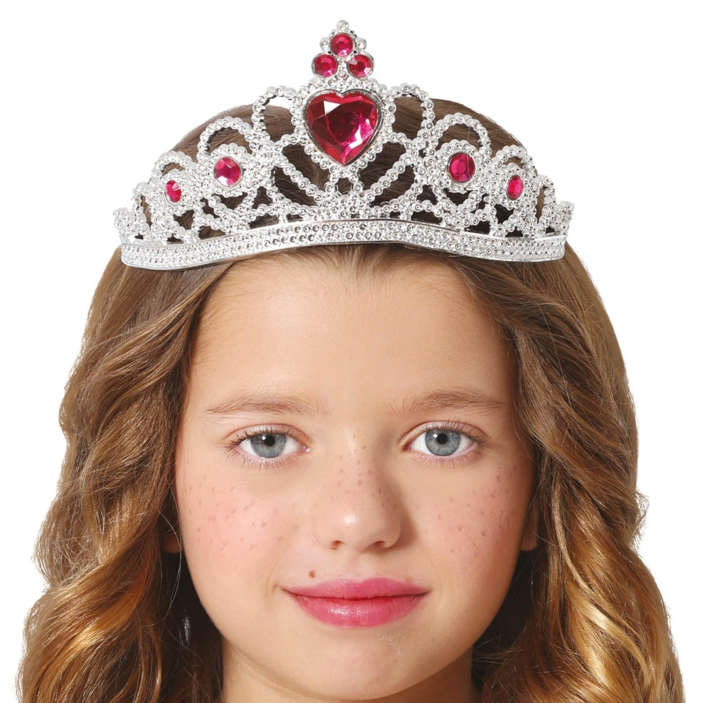 Corona de Princesa Rosa infantil