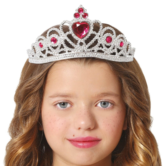 Corona de Princesa Rosa infantil