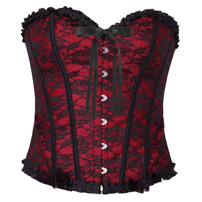 Corset Burdeos Corazón