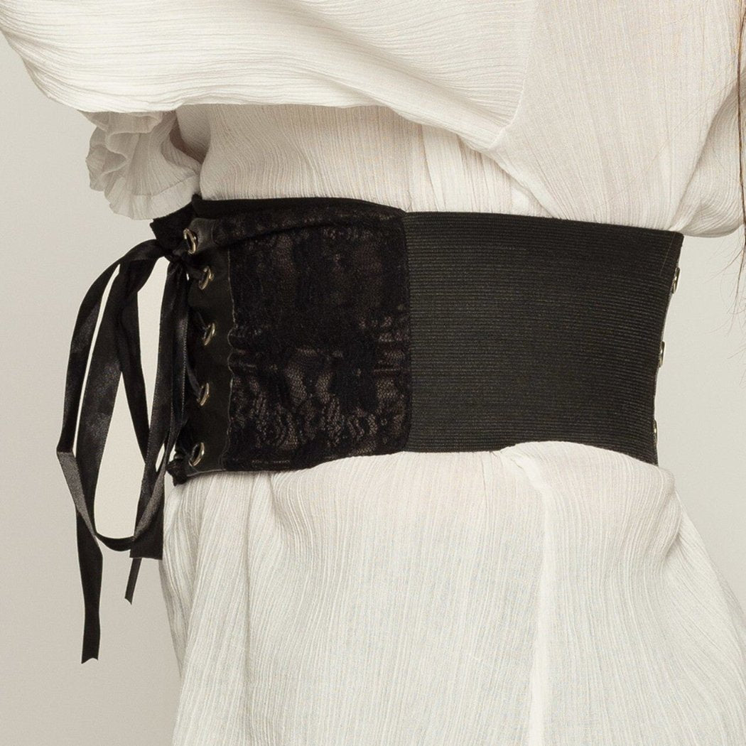 Corset Negro Corto